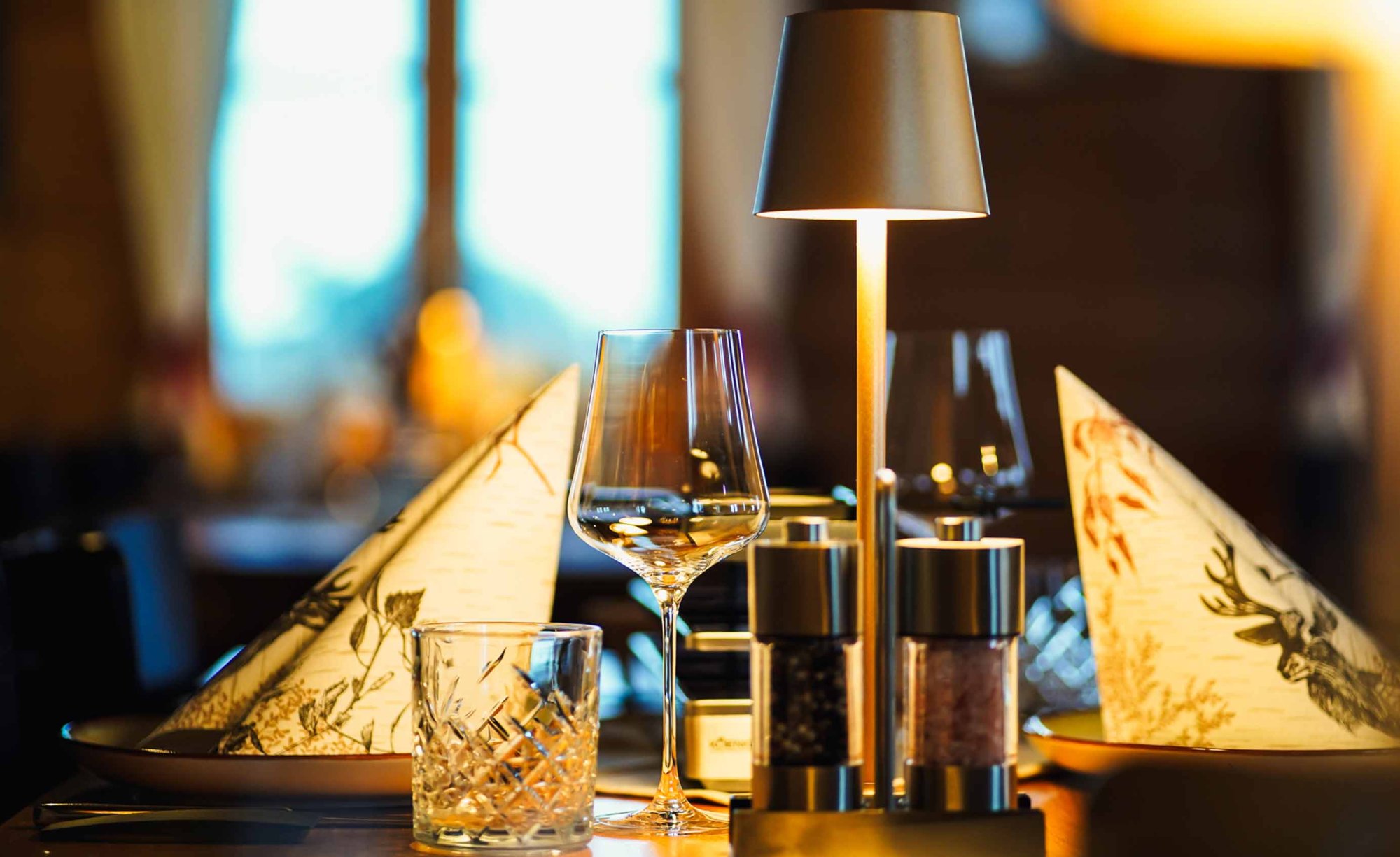 Fine food and wines - for all senses!