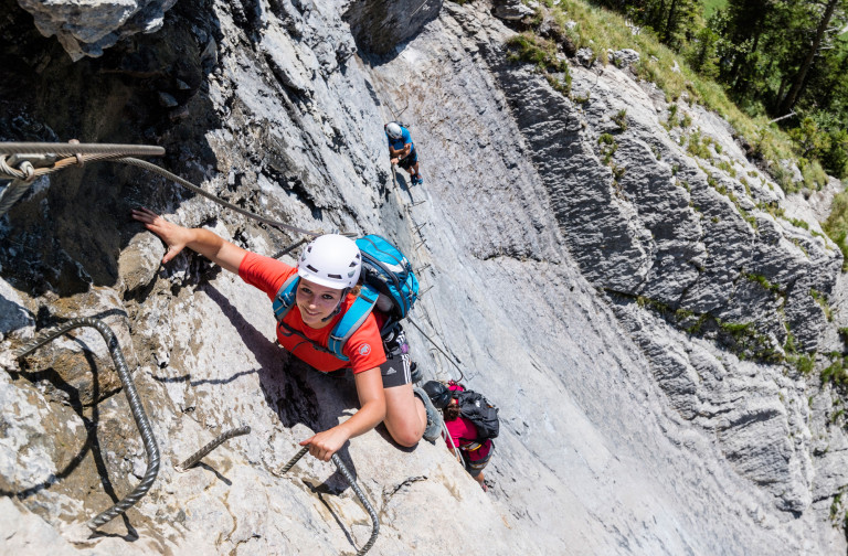 <p>Klettersteig</p>